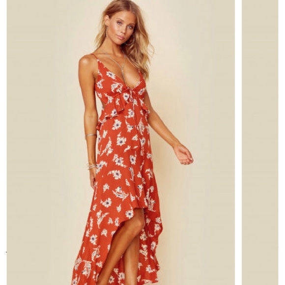 blue life maxi dress